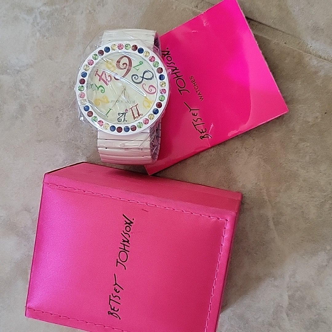 Betsey Johnson Vintage Watch With Box